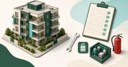 چکلیست نگهداری دورهای ساختمان؛ برنامه ماهانه مدیر
