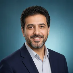 پرتره علی موسوی، مدیر مجتمع شهرک گلستان اهواز